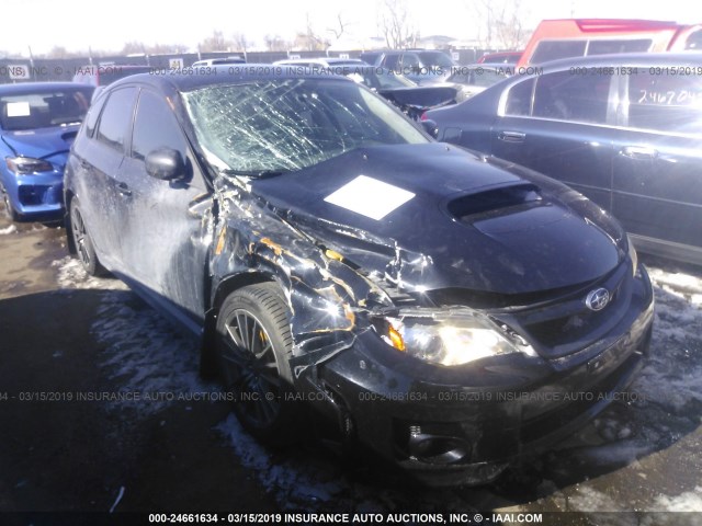 JF1GR7E64DG816402 - 2013 SUBARU IMPREZA WRX BLACK photo 1