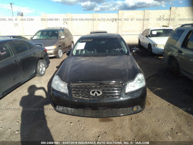 JNKAY01E86M104310 - 2006 INFINITI M35 BLACK photo 6