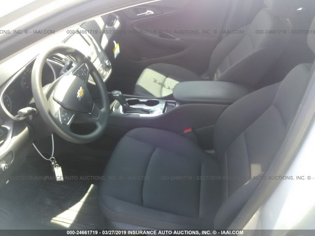 1G1ZB5ST8JF257176 - 2018 CHEVROLET MALIBU LS SILVER photo 5