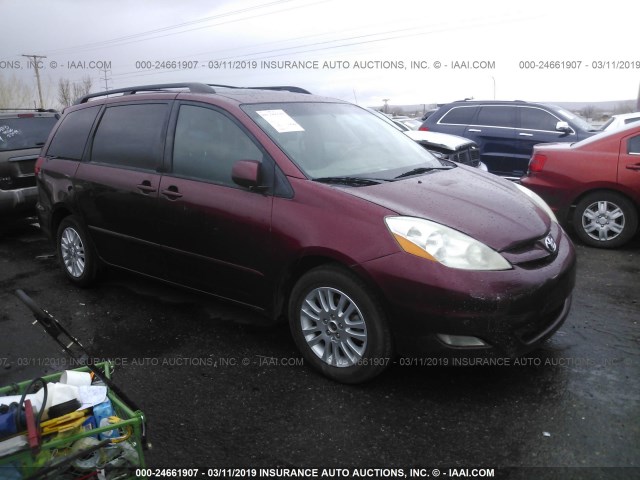 5TDZK22CX9S262994 - 2009 TOYOTA SIENNA XLE/XLE LIMITED RED photo 1