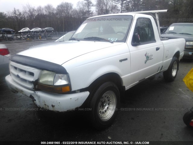 1FTYR10C2YTA83837 - 2000 FORD RANGER WHITE photo 2