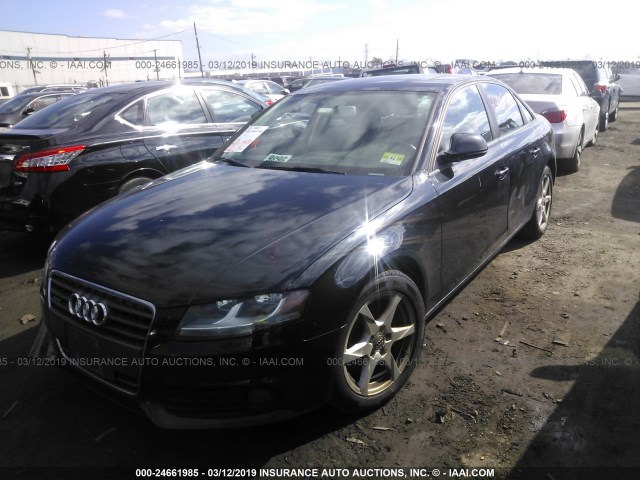 WAULF78K39A131020 - 2009 AUDI A4 2.0T QUATTRO GRAY photo 2