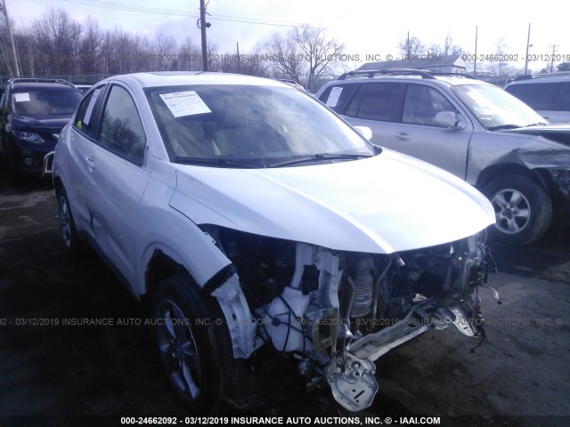 3CZRU6H53HM722967 - 2017 HONDA HR-V EX WHITE photo 1