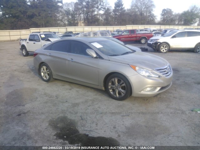 5NPEC4ABXBH303796 - 2011 HYUNDAI SONATA SE/LIMITED Champagne photo 1