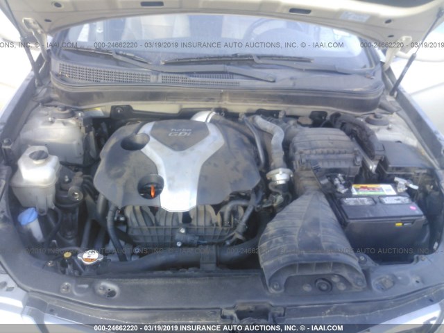 5NPEC4ABXBH303796 - 2011 HYUNDAI SONATA SE/LIMITED Champagne photo 10