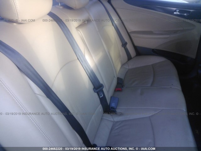 5NPEC4ABXBH303796 - 2011 HYUNDAI SONATA SE/LIMITED Champagne photo 8