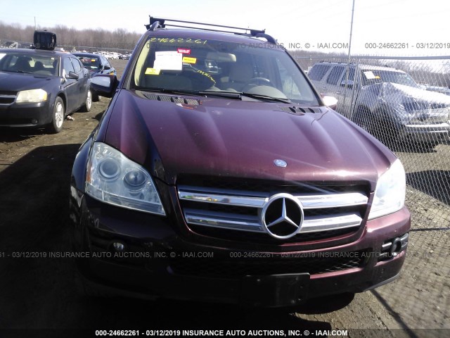 4JGBF25E39A471344 - 2009 MERCEDES-BENZ GL BROWN photo 6