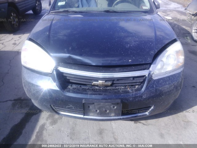 1G1ZS57F77F128616 - 2007 CHEVROLET MALIBU LS BLUE photo 6
