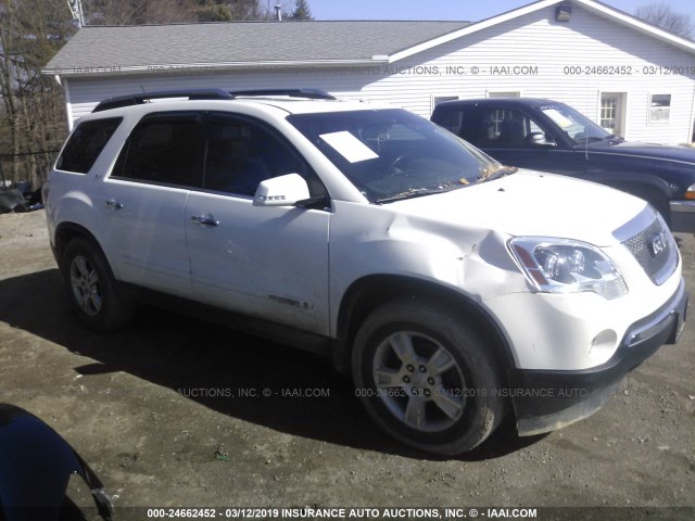 1GKER23728J199014 - 2008 GMC ACADIA SLT-1 WHITE photo 1