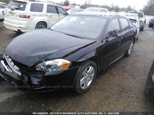 2G1WB5E31F1128435 - 2015 CHEVROLET IMPALA LIMITED LT GRAY photo 2