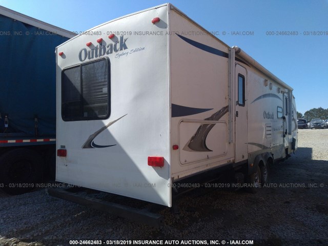 4YDT31022AB630049 - 2010 OUTBACK EDITION  WHITE photo 4