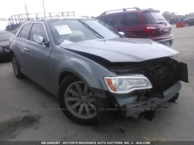 2C3CCACG7CH252903 - 2012 CHRYSLER 300 LIMITED GRAY photo 1