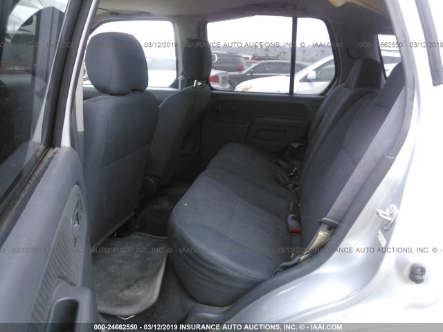 5N1ED28Y83C664481 - 2003 NISSAN XTERRA XE/SE SILVER photo 8