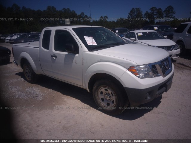 1N6BD0CT6EN720784 - 2014 NISSAN FRONTIER S/SV WHITE photo 1