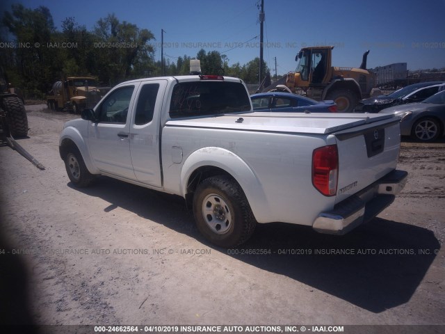 1N6BD0CT6EN720784 - 2014 NISSAN FRONTIER S/SV WHITE photo 3