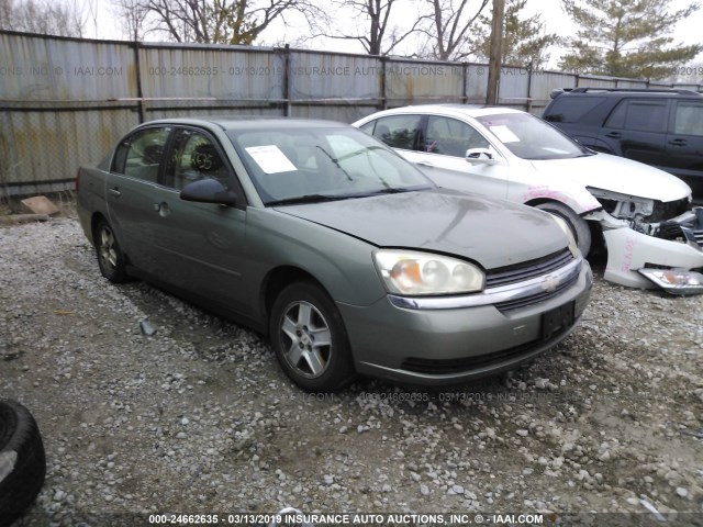 1G1ZT54865F173272 - 2005 CHEVROLET MALIBU LS GREEN photo 1
