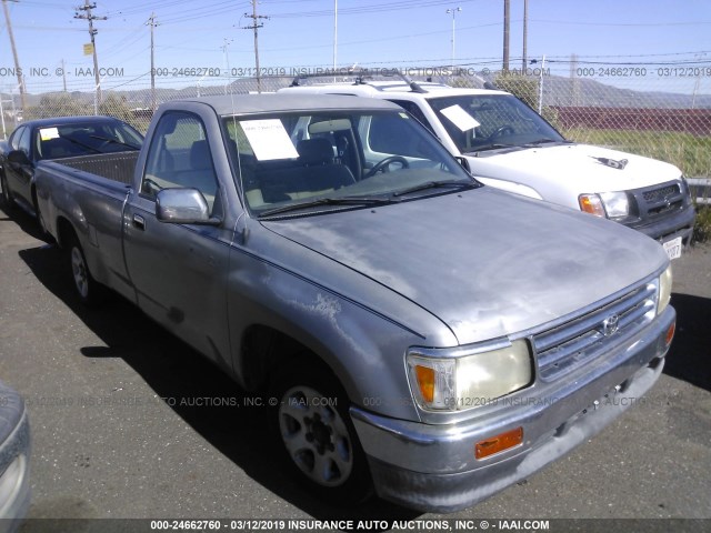 JT4VD10C4P0004380 - 1993 TOYOTA T100 SR5 SILVER photo 1