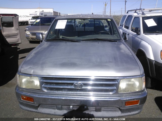 JT4VD10C4P0004380 - 1993 TOYOTA T100 SR5 SILVER photo 6