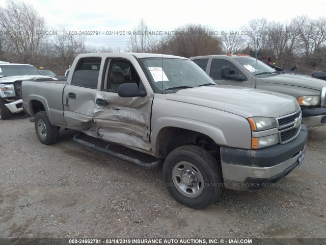 1GCHC23U66F113820 - 2006 CHEVROLET SILVERADO C2500 HEAVY DUTY Pewter photo 1