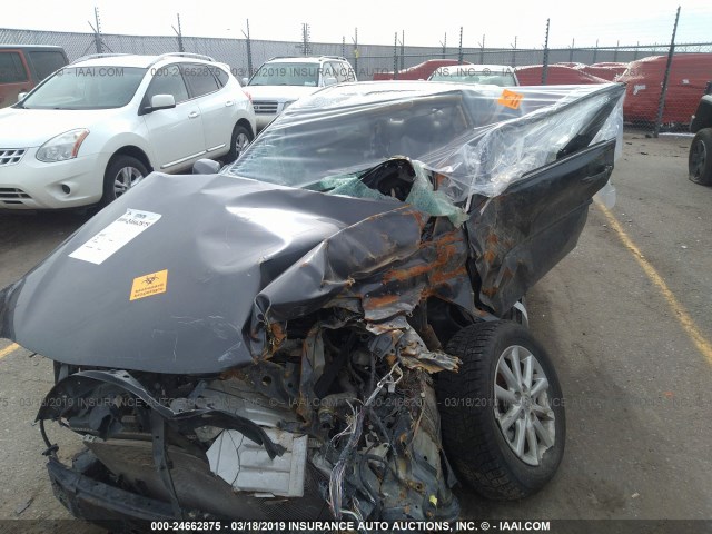 4T1BK3EK6BU613164 - 2011 TOYOTA CAMRY SE/LE/XLE GRAY photo 6