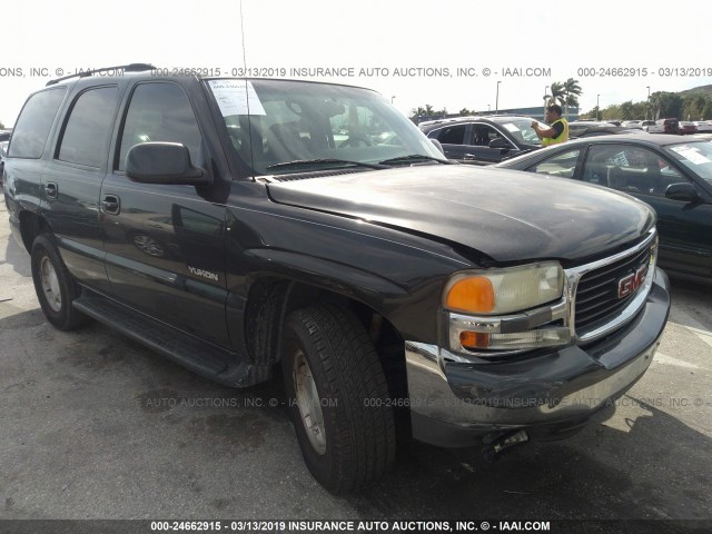 1GKEC13V33R278888 - 2003 GMC YUKON BLACK photo 1