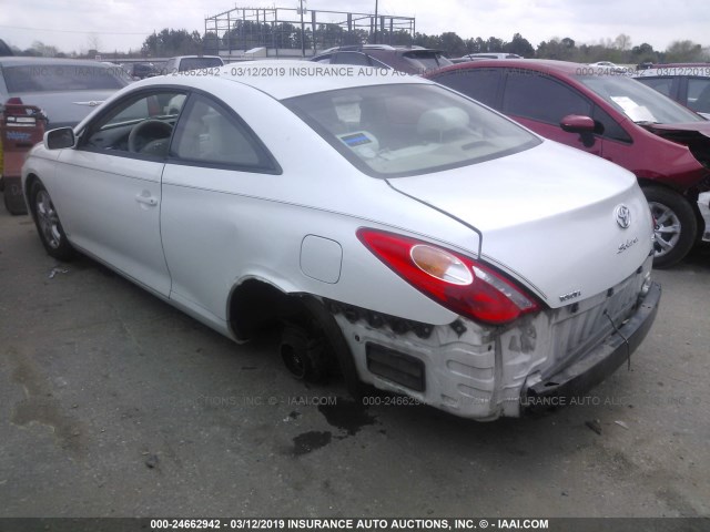 4T1CE38P16U718977 - 2006 TOYOTA CAMRY SOLARA SE/SLE WHITE photo 3