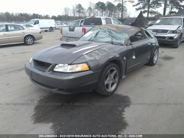 1FAFP42X64F131773 - 2004 FORD MUSTANG GT GRAY photo 2