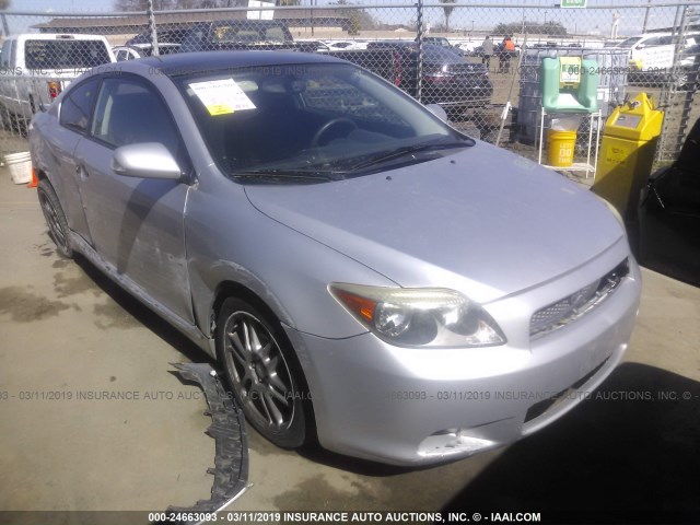 JTKDE177370149436 - 2007 TOYOTA SCION TC ვერცხლისფერი ფოტო 1