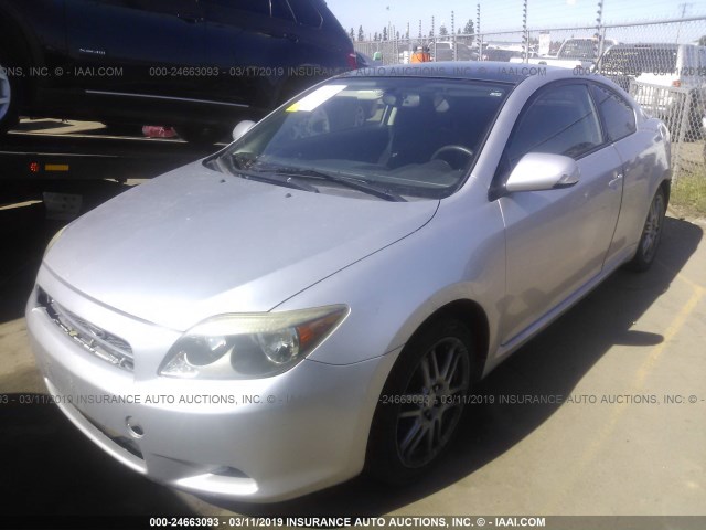 JTKDE177370149436 - 2007 TOYOTA SCION TC ვერცხლისფერი ფოტო 2