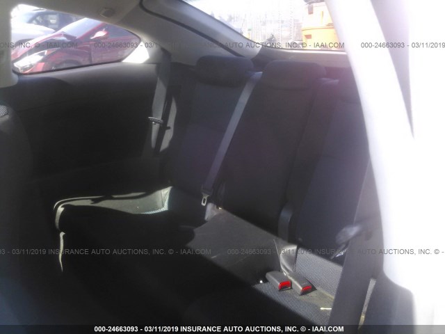 JTKDE177370149436 - 2007 TOYOTA SCION TC ვერცხლისფერი ფოტო 8