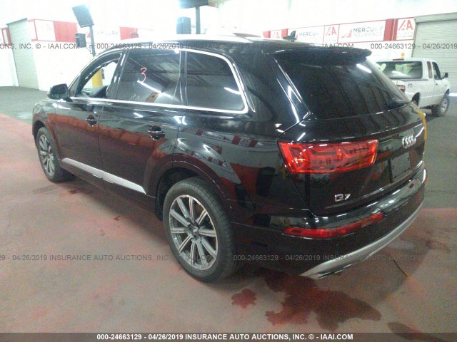 WA1LAAF78HD022136 - 2017 AUDI Q7 PREMIUM PLUS BLACK photo 3