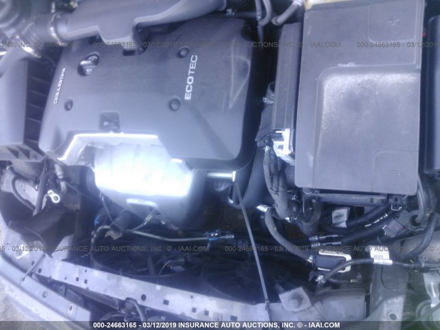 1G11C5SA6DF334916 - 2013 CHEVROLET MALIBU 1LT 灰色 照片 10