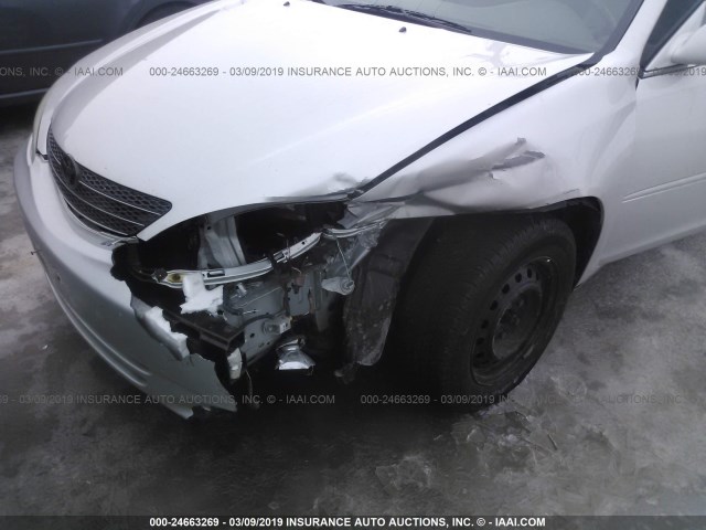 4T1BE30K33U775043 - 2003 TOYOTA CAMRY LE/XLE/SE SILVER photo 6