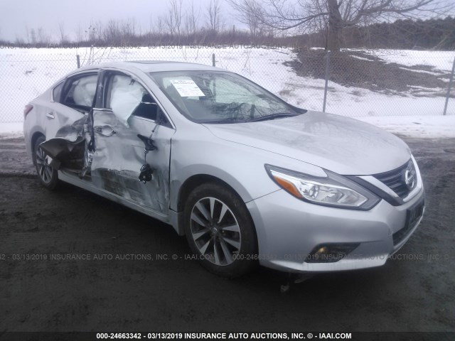 1N4AL3APXHC151386 - 2017 NISSAN ALTIMA 2.5/S/SV/SL/SR SILVER photo 1