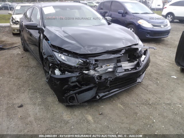 2HGFC2F81KH514093 - 2019 HONDA CIVIC SPORT BLACK photo 6