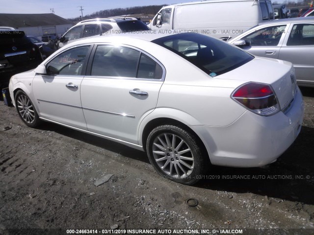 1G8ZV57727F254139 - 2007 SATURN AURA XR WHITE photo 3