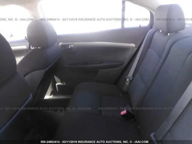 1G8ZV57727F254139 - 2007 SATURN AURA XR WHITE photo 8