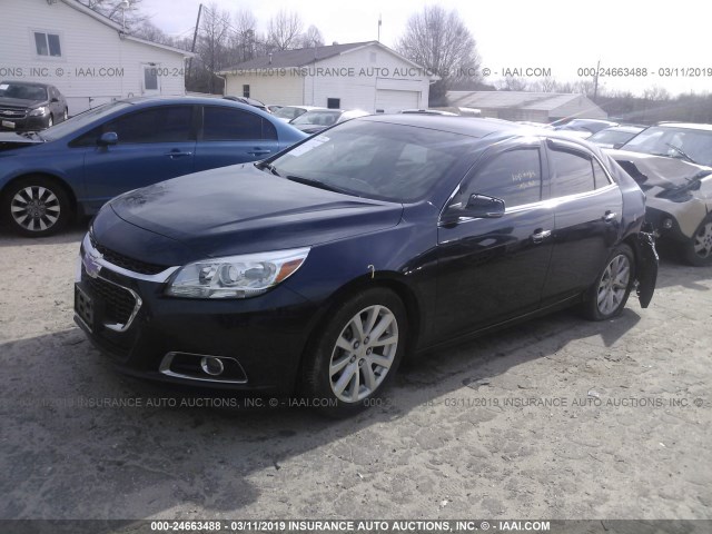 1G11E5SA3GU133548 - 2016 CHEVROLET MALIBU LIMITED LTZ Mavi foto 2