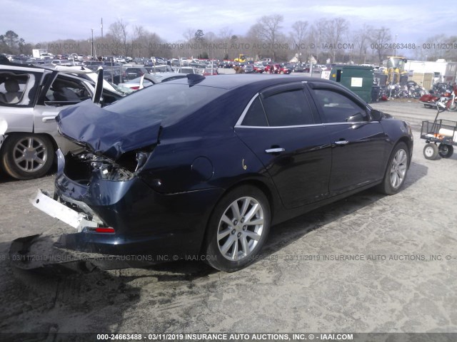 1G11E5SA3GU133548 - 2016 CHEVROLET MALIBU LIMITED LTZ Mavi foto 4