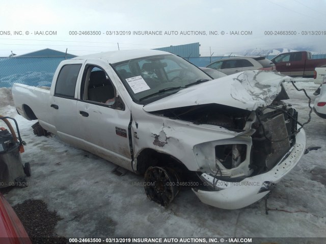 3D7MX38A88G129533 - 2008 DODGE RAM 3500 ST/SLT WHITE photo 1