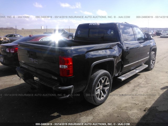 3GTU2VEC1FG276431 - 2015 GMC SIERRA K1500 SLT BLACK photo 4