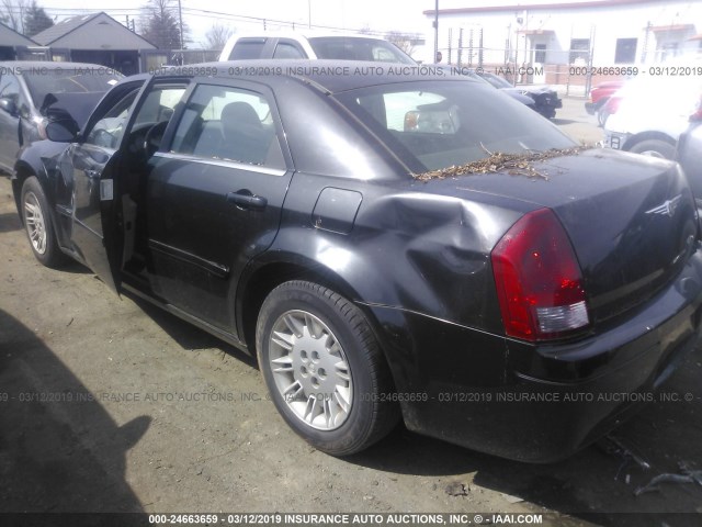 2C3KA43R26H272954 - 2006 CHRYSLER 300 BLACK photo 6