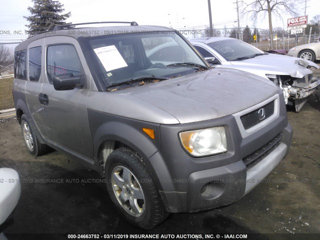 5J6YH28523L005768 - 2003 HONDA ELEMENT EX GRAY photo 1