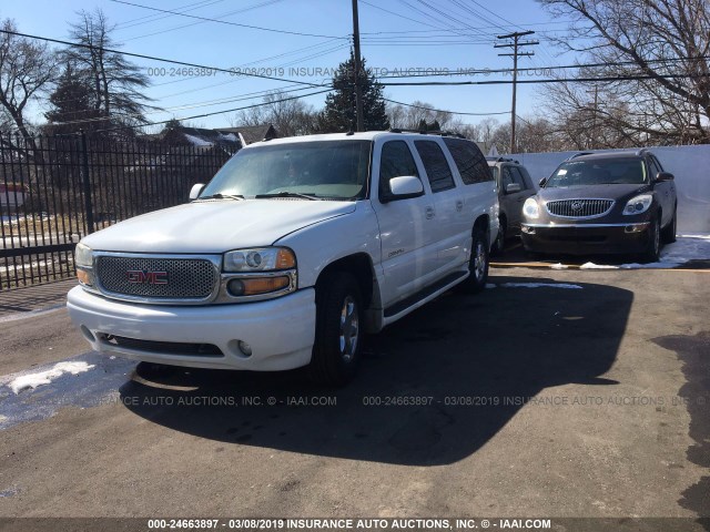 1GKFK66UX3J196310 - 2003 GMC YUKON XL DENALI WHITE photo 2