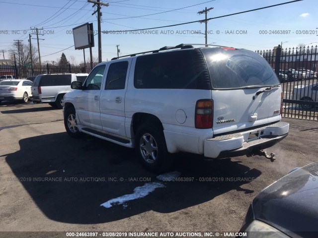 1GKFK66UX3J196310 - 2003 GMC YUKON XL DENALI WHITE photo 3