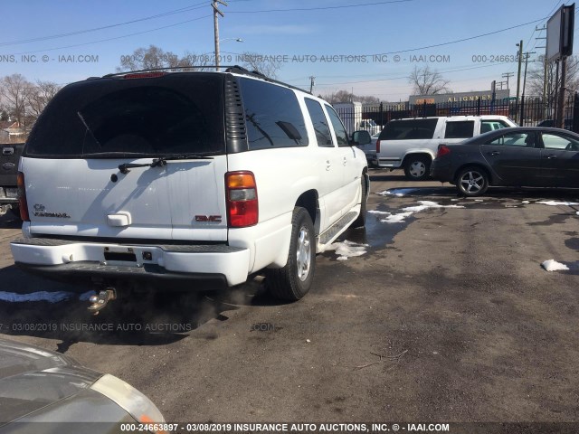 1GKFK66UX3J196310 - 2003 GMC YUKON XL DENALI WHITE photo 4