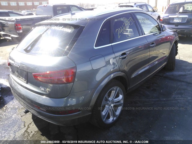 WA1JCCFS7JR018525 - 2018 AUDI Q3 PREMIUM PLUS GRAY photo 4