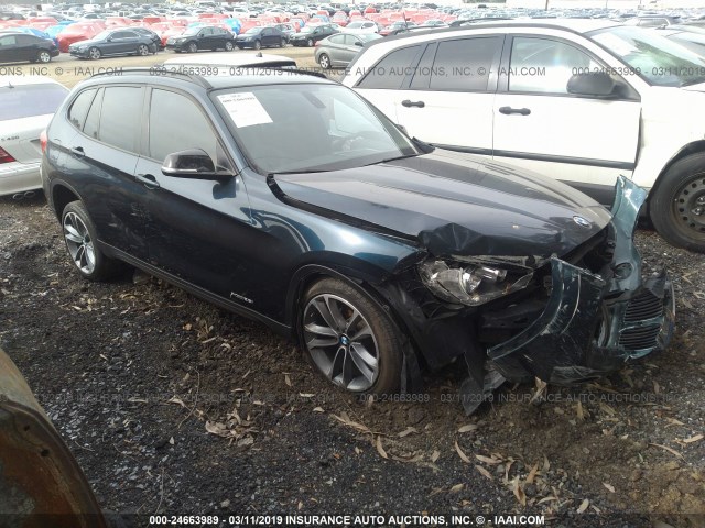 WBAVL1C53EVY16816 - 2014 BMW X1 XDRIVE28I BLUE photo 1