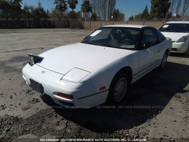 JN1MS36P9MW027429 - 1991 NISSAN 240SX LE/SE WHITE photo 2