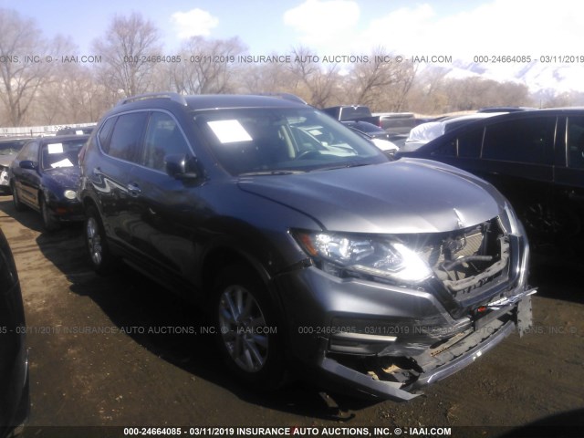 KNMAT2MV4HP511159 - 2017 NISSAN ROGUE S/SV GRAY photo 1